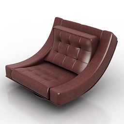 3D Armchair preview