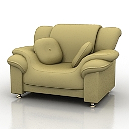 3D Armchair preview