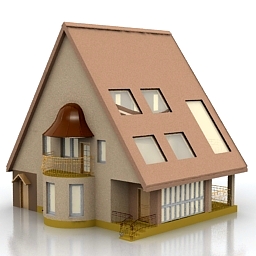house 3D Model Preview #9e38af48
