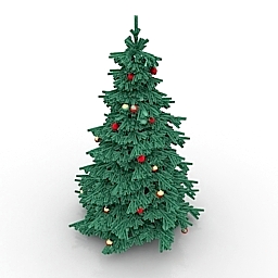 christmas tree 3D Model Preview #78c71579
