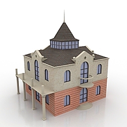 house 3D Model Preview #fc82f365