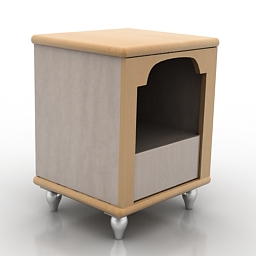 3D Bedside table preview