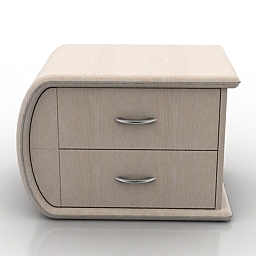 3D Bedside table preview