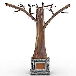 fireplace 3D Model Preview #4745b2a2