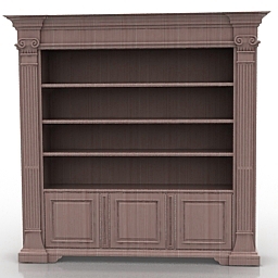 3D Bookcase preview
