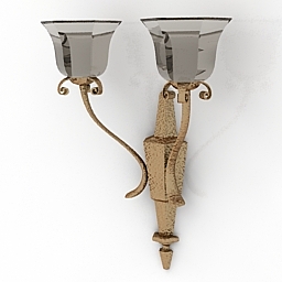 3D Sconce preview