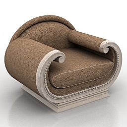 3D Armchair preview