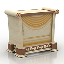 3D Bedside table preview