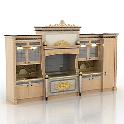 kitchen majestic1 3D Model Preview #879995ec