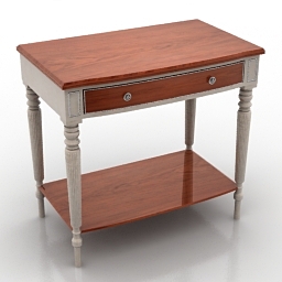 3D Bedside table preview
