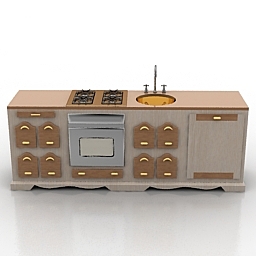 3D Kitchen preview