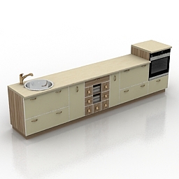 3D Kitchen preview