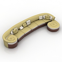 3D Sofa preview