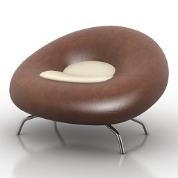 3D Armchair preview