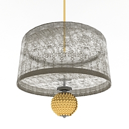 3D Chandelier preview