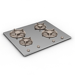 3D Gas stove preview