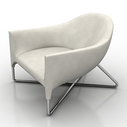 3D Armchair preview