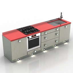 3D Kitchen preview