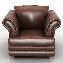 3D Armchair preview
