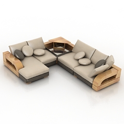 3D Sofa preview