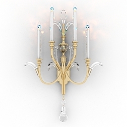 3D Sconce preview