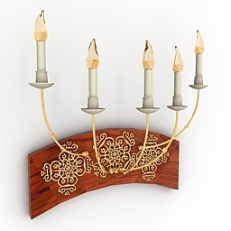 3D Sconce preview