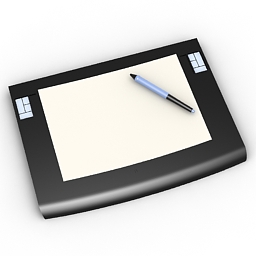 tablet wacom 3D Model Preview #51dfc34f