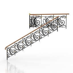 handrail 3D Model Preview #c9598ab7