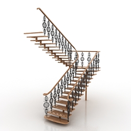 stair 2 3D Model Preview #ec138261