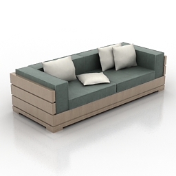 3D Sofa preview
