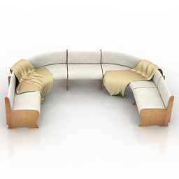 3D Sofa preview