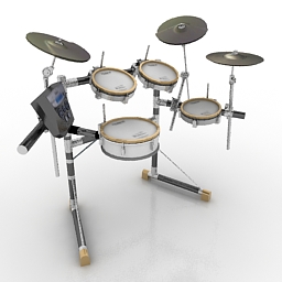3D Drum preview