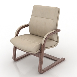 3D Armchair preview