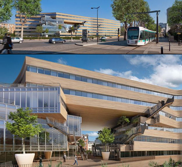 New low energy building for Paris, France