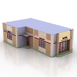 station azs 3D Model Preview #70c0ad13