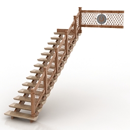 stair 3D Model Preview #5b8eba2d