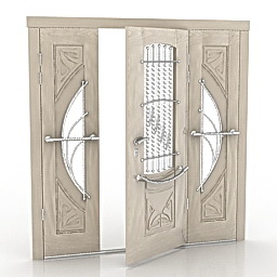door 3D Model Preview #2aa8af78