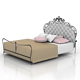 "Giusti Portos Soleil Bed and nightstand" - Interior Collection preview