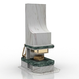 fireplace 3D Model Preview #49571057