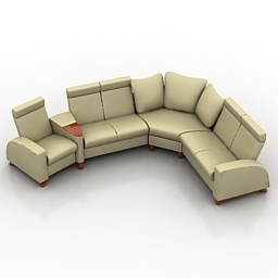 3D Sofa preview