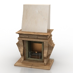 fireplace 3D Model Preview #125f894d