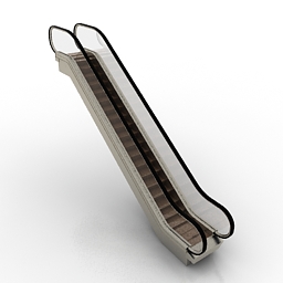 escalator 3D Model Preview #d7cebb3f