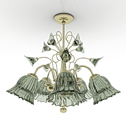3D Chandelier preview