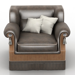 3D Armchair preview