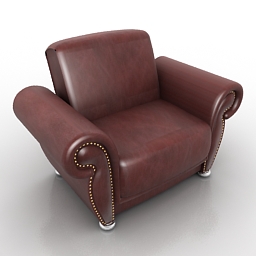 3D Armchair preview