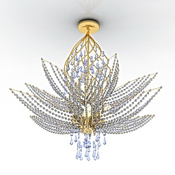 3D Chandelier preview