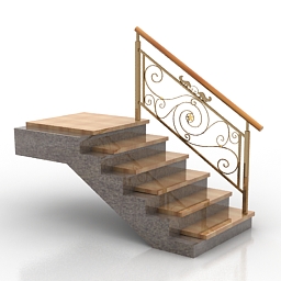 stair 3D Model Preview #adf6ec62