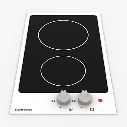 gas stove electrolux kitchen range ehc30200x 3D Model Preview #84745c25