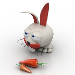 toy rabbit 3D Model Preview #f57bed98