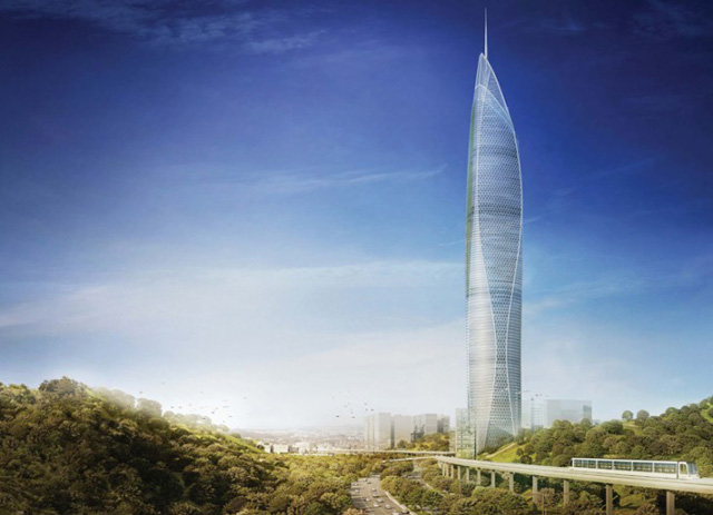 The Digital Media City Tower, Seoul, Korea